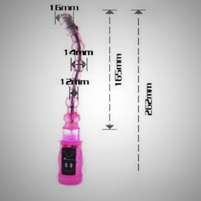 6 Speed Vibrating Anal Beeds