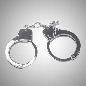 BDSM Metal Handcuffs - Silver