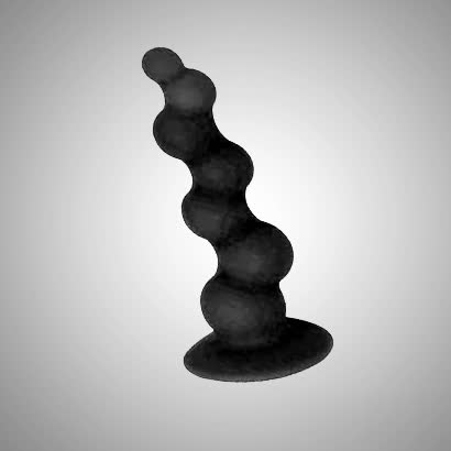 Big Size Anal Plug with Suction Cup