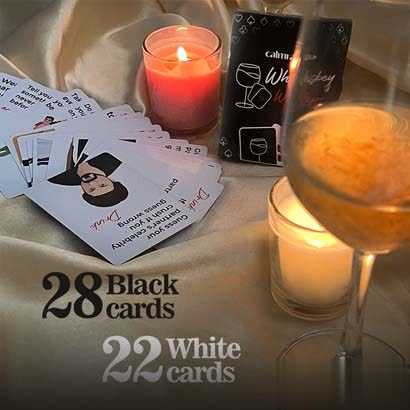 Calmras Whiskey Wager Adult Drinking Card Game