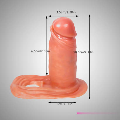 Charm Realistic Penis Sleeve - Small