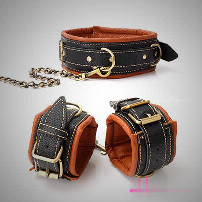 LIMIT Collar Leash + Handcuffs Set