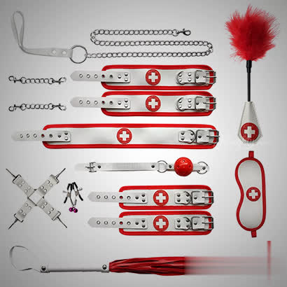 Naughty Nurse Bondage Kit | 10 Piece