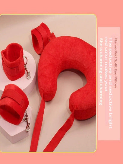 Neck-pillow Bed Restraints Hand Ankle Cuffs