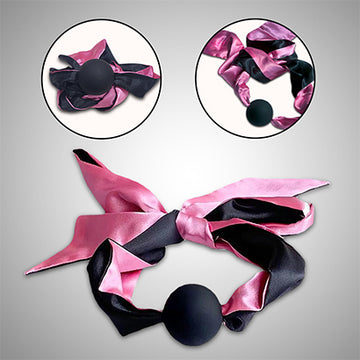 Premium Mouth Gag With Soft Nylon Folds